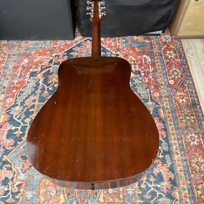 1972 Yamaha FG-160 Wide Nut Acoustic w/Vintage Yamaha Hard Case image 13