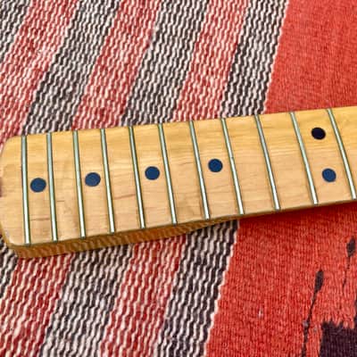 Vintage 1970's Fender Stratocaster Guitar Neck Maple Circa 1973 with Tuners image 15