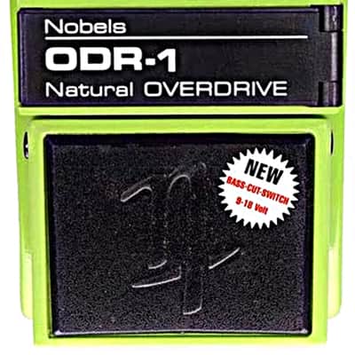 Nobels ODR-1X High Gian Natural Overdrive w Bass Cut and Gain Boost Guitar Effects Pedal 9-18 volt  withTrue Bypass and Buffered Bypass Switch -- Now In Stock 12-9-24 image 2