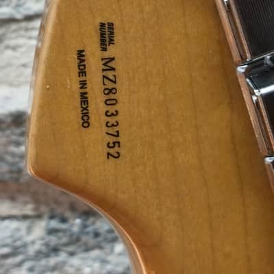 Fender Classic Player '60s Stratocaster with Rosewood Fretboard 2008 - Sonic Blue image 10