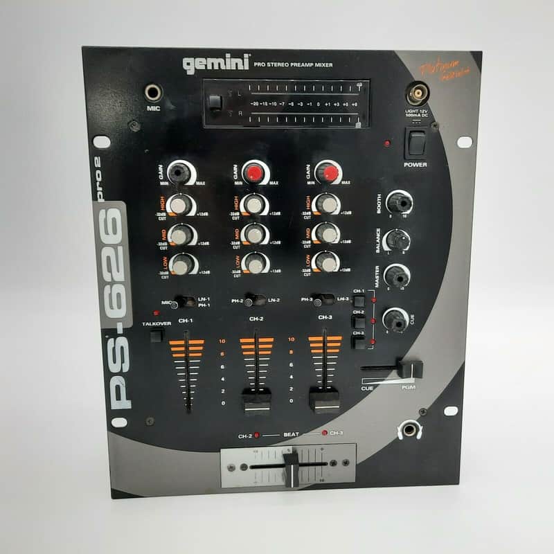 Gemini PS-626 DJ Preamp Mixer Platinum Series, | Reverb Norway