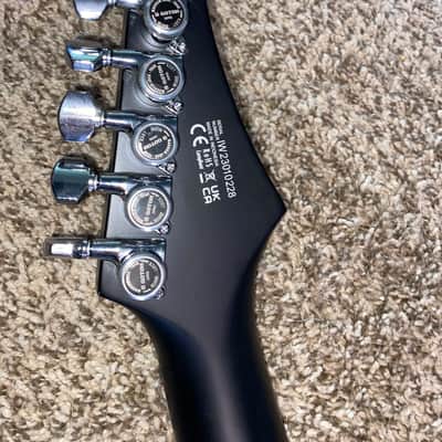Solar E2.6C 2024 - Carbon Matte Black with SD Active Blackouts and Gotoh Locking Tuners + Bridge/Tailpiece image 5