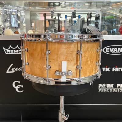 Ludwig Legacy Exotic 6.5X14 Birdseye Maple Snare Drum - Chicago Drum Show Demo image 4