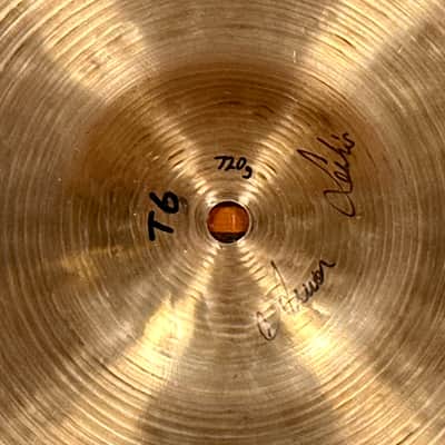 14" Istanbul Agop 30th Anniversary Hi-Hat Cymbal Pair 712g/720g *Video Demo* image 6