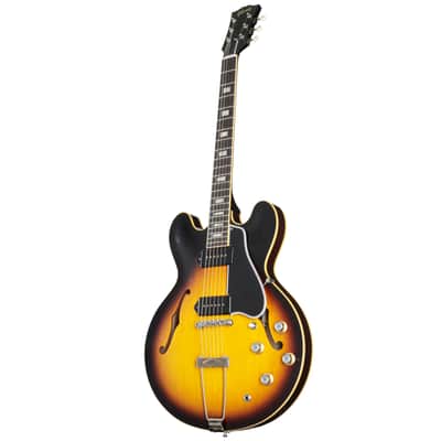 Gibson 1962 ES-330 Reissue Vintage Burst #160491 - Semi Acoustic Custom Guitar image 10