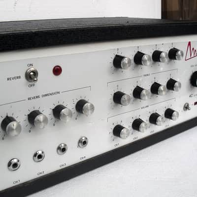 Vintage RARE MAC 4C A56 Tube amp 6 x EL84  Spring Reverb  Made in Italy  1970's image 5