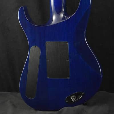 Mint Jackson Pro Series Signature Chris Broderick Soloist 7P Transparent Blue image 5