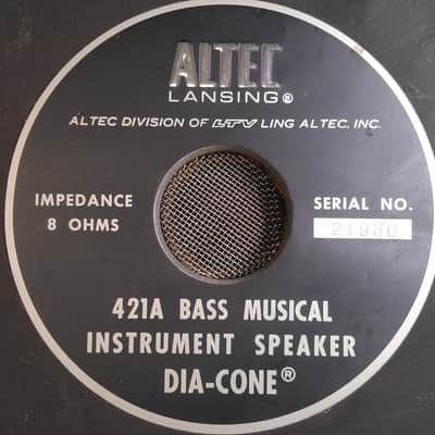Ampeg B-15-N 1966 w/ Altec Speaker Serviced - Blue Checker image 22