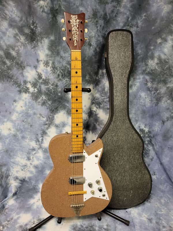 Video Demo 1956 Old Kraftsman by Kay Model 4144 Sizzler Dual Kay Pancake Pickups Pro Setup New Strings Original Soft Shell Case image 1