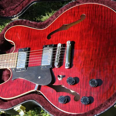 left handed heritage H-535 2017 merlot image 1