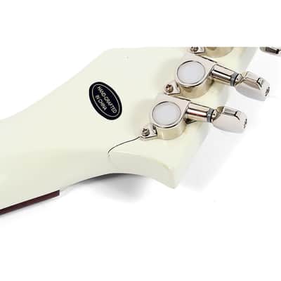 Epiphone Explorer '80s EMG Electric Guitar - Regular Classic White image 4