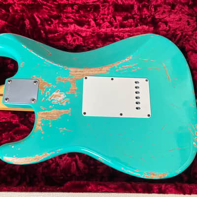 Fender Custom Shop '57 Startocaster Heavy Relic 2010r - Sea Foam Green image 6