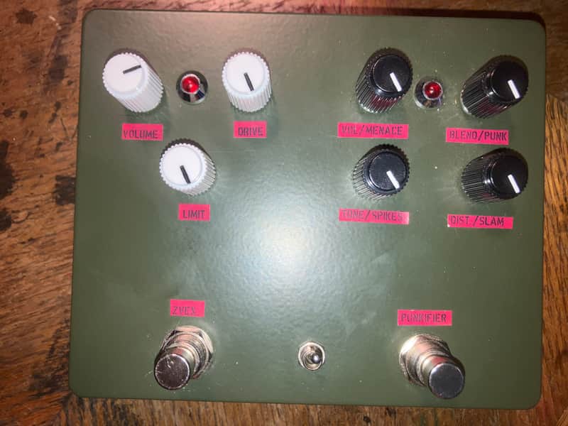 Mallard Electronics Punkifier / The Machine 2-in-1 Clone 2018-2022 - Green image 1