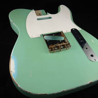 MJT Official Custom Order Aged Nitro Finish Guitar Humbucker Body Mark Jenny VTT image 12