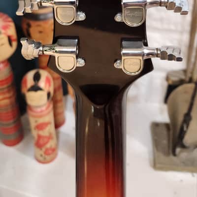 COLLECTORS! 1983 Custom Hagstrom Super Swede Tobacco/Cherry Burst 1983 Sweden image 8