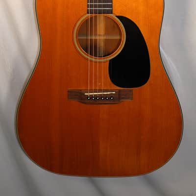 Martin D-18 Dreadnought Acoustic Guitar with original case Vintage 1970 D18 image 7