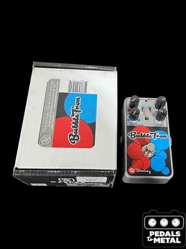 Keeley Bubbletron Flanger / Phaser 2016 - Present - Silver / Blue / Red - X17077 image 1