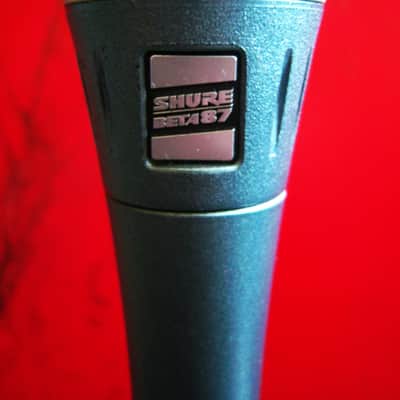 Vintage RARE 1980's Shure BETA 87 Supercardioid condenser Microphone USA w accessories image 8