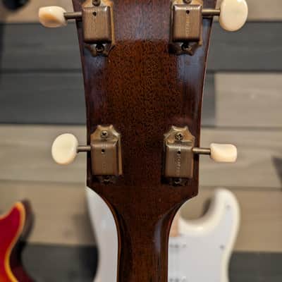 1951 Gibson TG-50 Tenor Archtop Acoustic Guitar Sunburst NO Repairs W/Case image 13