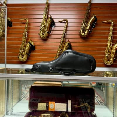 Reunion Blues San Francisco Leather Alto Saxophone Case w/ LARGE POCKET! image 1