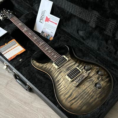 PRS Paul Reed Smith P22 Piezo & Stunning Greyblack Flametop Acoustic Tones image 6