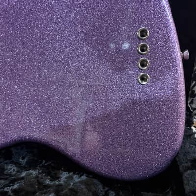 Fender Limited Edition Adam Clayton Jazz Bass 2017 - Purple Sparkle image 14