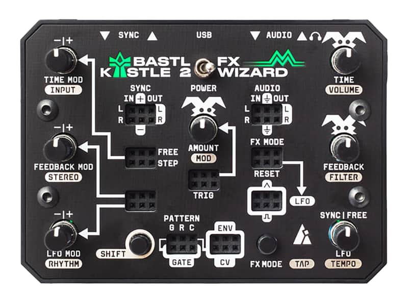 BASTL Instruments Kastle 2 FX Wizard Handheld Modular Synthesizer image 1