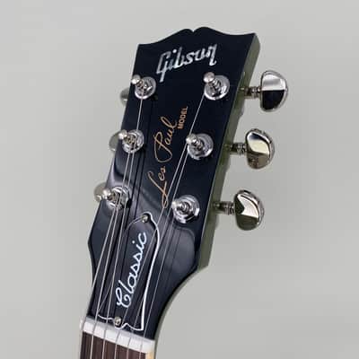 Gibson Les Paul Classic 2021 Olive Drab Green Exclusive Collection image 5