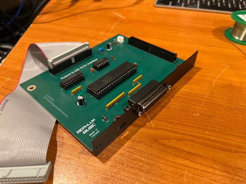 Rephlux Music - Roland S-550 HD5-IF SCSI Interface image 1
