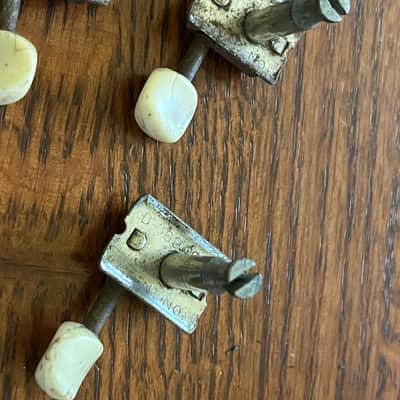 1958 - 1964 set Fender Musicmaster Duo Sonic Mustang guitar tuners tuning pegs image 5