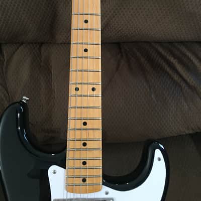 Dave Murray Black Stratocaster Replica all Fender parts caster Fender 2024 - Black image 8