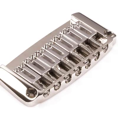 Genuine Hipshot Ibanez Gibraltar replacement Bridge 7 String Nickel 4IBG07N image 2