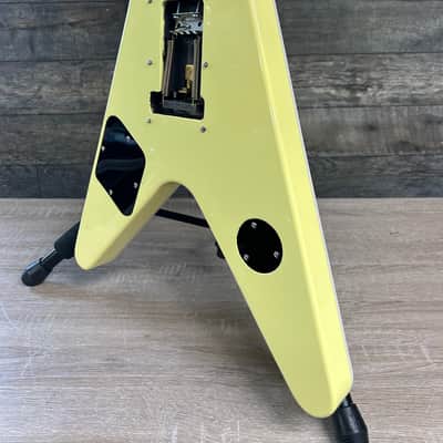 Firefly Elite Flying V Zakk Wylde Bullseye Tribute Guitar w/ 1980s Original Floyd Rose #1803 image 17