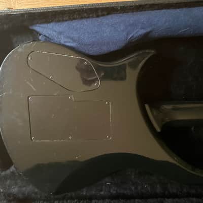 Rare Gibson: 1996 M-III All American - triple humbuckers in ebony, with matching Steinberger gearless locking tuners and locking trem. image 14