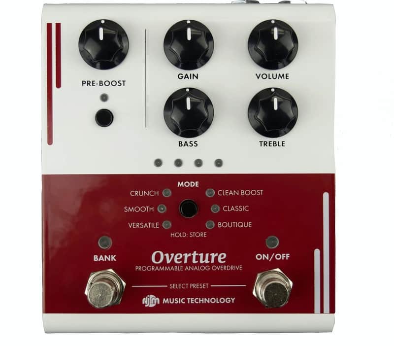 RJM Overature Programmable Analog Overdrive image 1