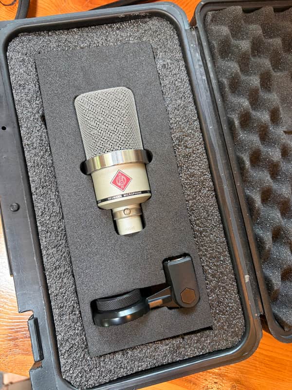 Neumann TLM 102 Large Diaphragm Cardioid Condenser Microphone 2009 - Present - Nickel image 1