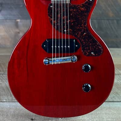 Gibson Les Paul Junior Doublecut W/Tortoise Pickguard - Vintage Cherry 217850255 image 5