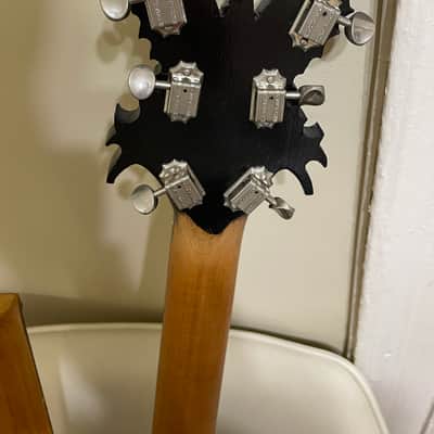 Rick Kelly  Double neck butterfly guitar  Wood image 7