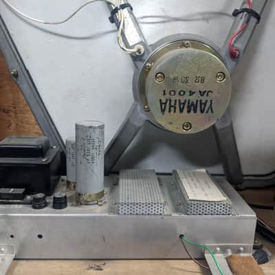 Vintage 1960's Yamaha TA-60 Combo Guitar Amplifier TA60 Amp Wedge RARE image 8