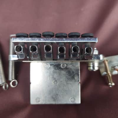Floyd Rose II Non Locking Tremolo Kit 1980's from Kramer Striker Schaller (Claw, Springs, Screws) image 3
