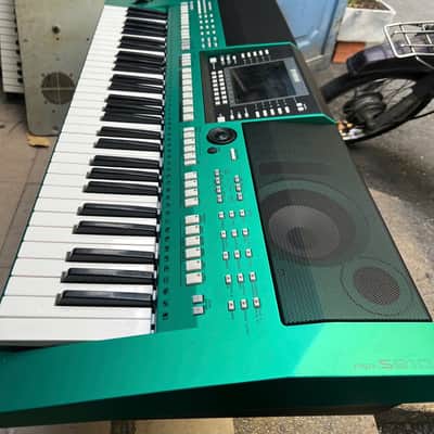 Yamaha PSR-S910 61-Key Arranger Workstation Custom Green image 6