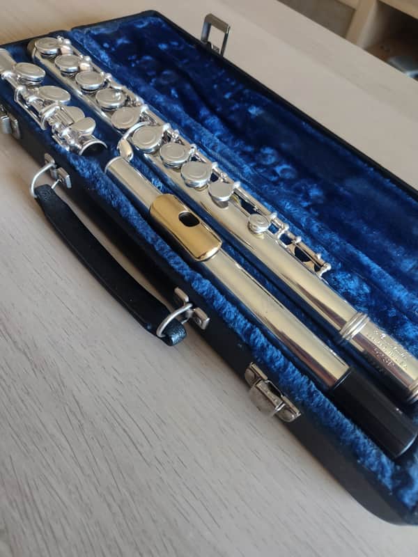 Gemeinhardt 50 Series - Gold Lip Plate Silver Plated image 1