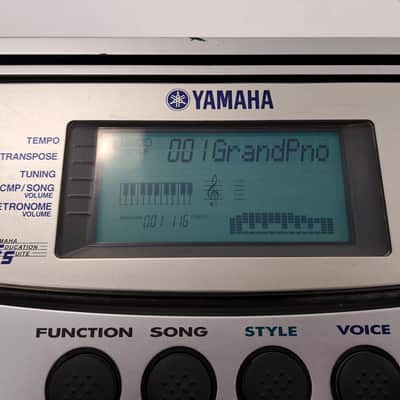 Vintage 1990's YAMAHA PSR-340 61 Key Portatone Workstation Arranger Synthesizer Keyboard Floppy Disk Drive image 3