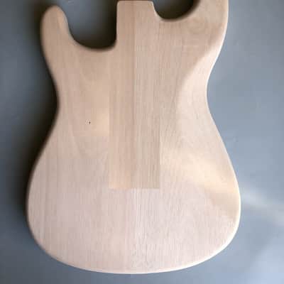Guitar Body Mahogany Guitar Body Replacement HH pickups image 2