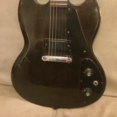 Vintage Gibson Sg-1 1971 1972 Walnut image 2