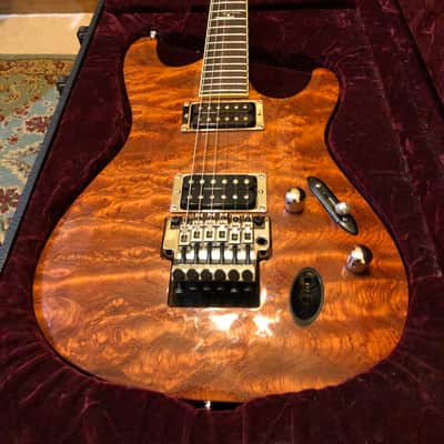 Ibanez S1520 Prestige Steve Vai Autographed 1999 Bubinga Wood image 1