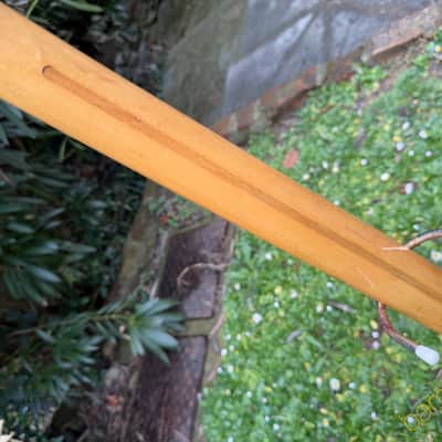 1975 Fender Precision Bass Fretless with Maple Board - Natural - OHSC image 6