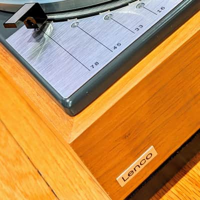 Lenco L-75 Stereo Turntable /Fully Restored and Tested/Excellent Condition / Made in Switzerland/ Free Shipping/ Vintage image 10