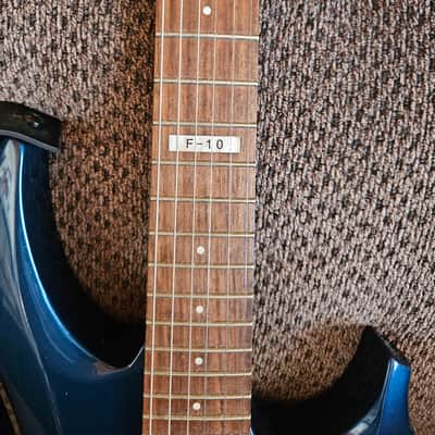 ESP LTD F-10 with Rosewood Fretboard 2011 - 2014 - Custom Candy Blue Metallic image 2