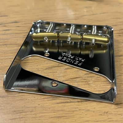Fender Custom Shop RSD Tele Saddle Bridge Chrome American Vintage Original USA Telecaster NOS image 3